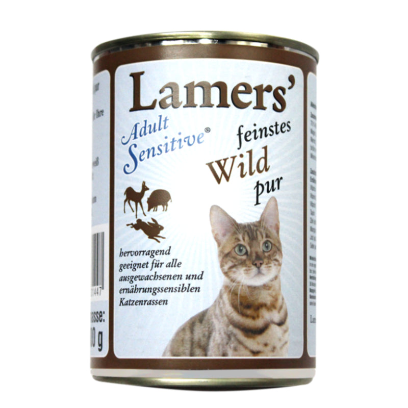 Lamers Adult Sensitive Wild pur Katzen Nassfutter Dose getreidefrei