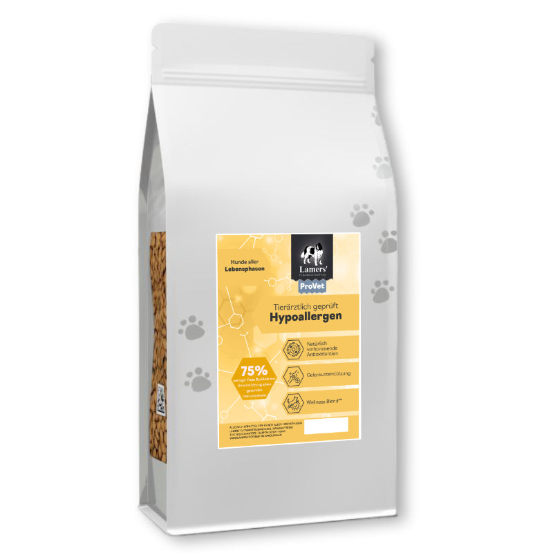 Lamers ProVet Hypoallergen Hundefutter Verpackung