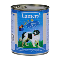 Lamers Sensibel Lamm und Reis Hundenassfutter Dose hochwertiges Alleinfutter