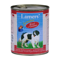 Lamers Sensibel Rind & Gemüse Hundenassfutter Dose 400g hochwertiges Alleinfutter
