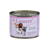 Lamers Sensitive Pute mit Naturreis 200g Hundenassfutter Dose Alleinfutter