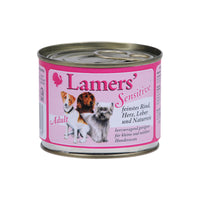 Lamers Sensitive Rind Herz Leber mit Naturreis 200g Hundenassfutter Dose