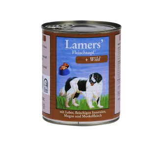 Lamers Fleischtopf Wild in Dosen 800g