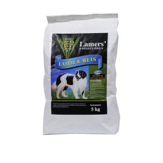 Lamers Select Pro Lamm und Reis (glutenfrei) Trockenfutter 5kg