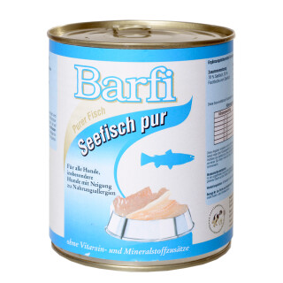 Barfi Seefisch Barffleisch in Dosen 800 g / 6er-Pack