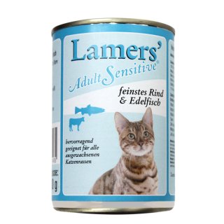 Lamers Adult Sensitive feinstes Rind & Edelfisch 400g