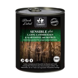 Lamers Black Label Sensible Lamm 400 g / 6er-Pack