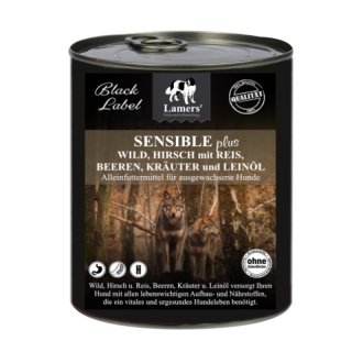 Lamers Black Label Sensible Wild, Hirsch  800g